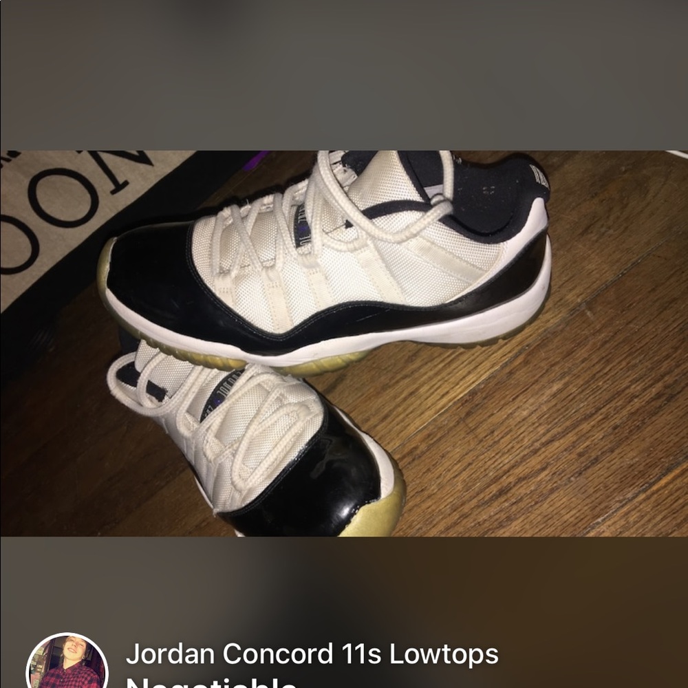 Jordan lowtop concord 11s